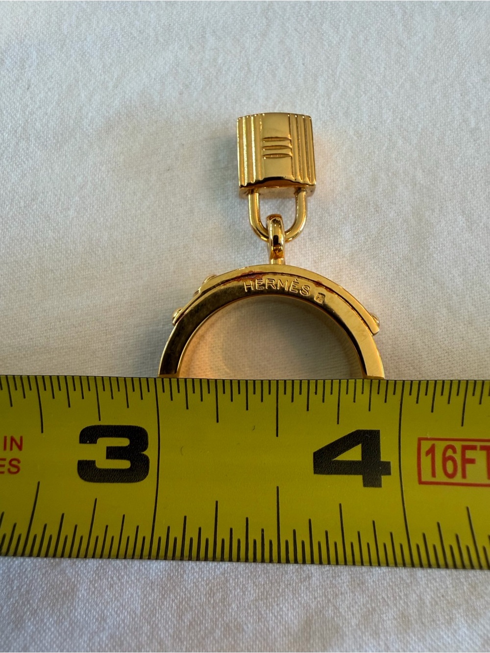 HERMES Kelly Cadena Scarf Ring - Picture 6 of 6